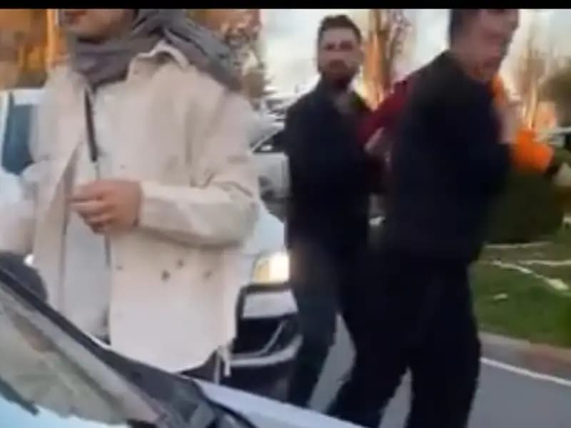 Kahramanmaraş'ta Kaza Sonrası Kavga: Çocuklar Çığlık Attı