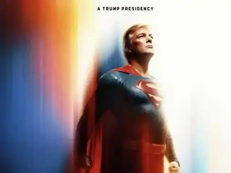 Trump, Pelerin Giyip Süper Kahraman Pozu Verdi: Yeni Görüntüler Sıcak Gündemde