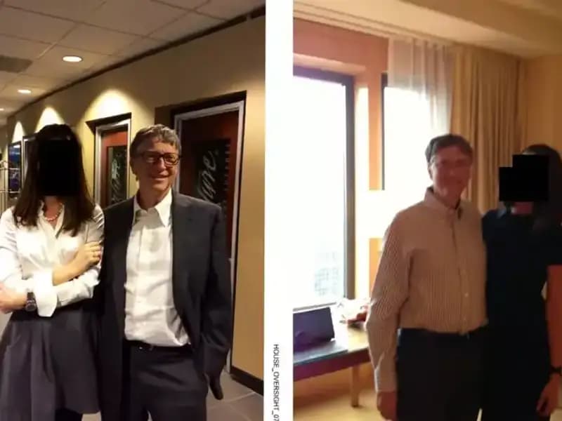 Bill Gates'in Epstein Skandalındaki Şok Edici Fotoğrafları Ortaya Çıktı!