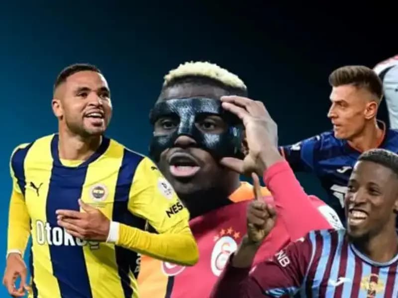 Süper Lig’de Gol Krallığı Yarışında Zirve Heyecanı: Osimhen, Banza ve En-Nesyri
