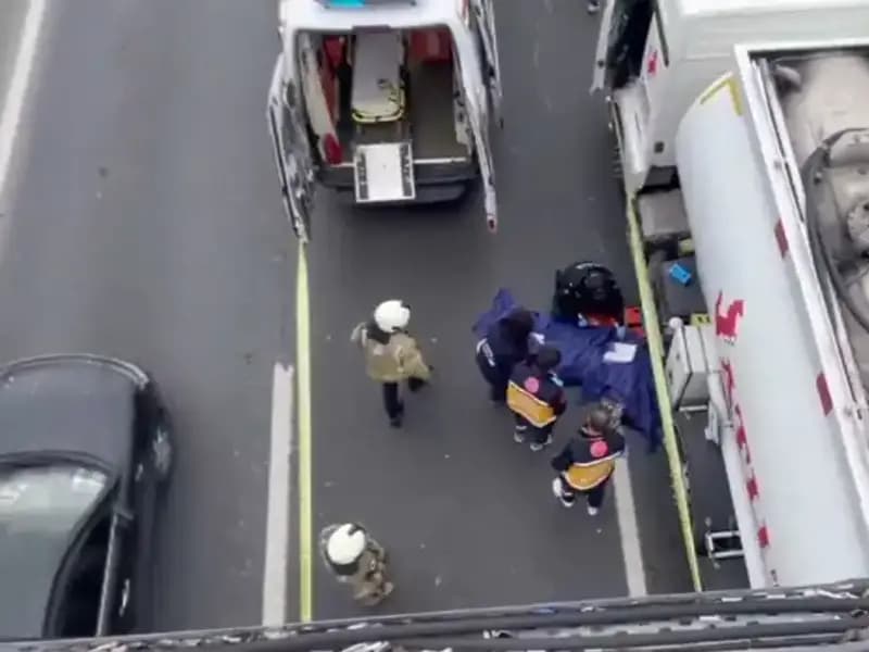 D-100'de Korkunç Kaza: Motosiklet Tankere Çarptı, Can Kaybı Yaşandı