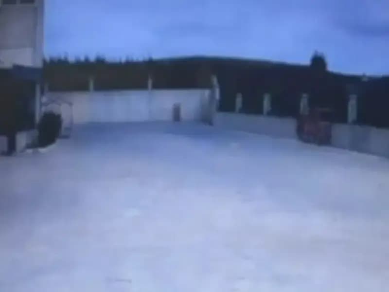 Tekirdağ'daki Yağ Fabrikasında Patlama Anı Güvenlik Kamerasında