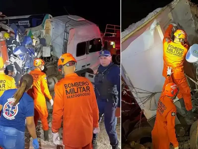 Brezilya'da Otobüs Kazası: 11 Kişi Hayatını Kaybetti, 45 Yaralı!