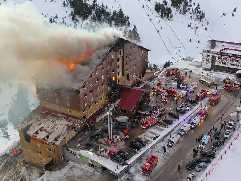Bolu'da Otel Yangını: Can Kaybı 66'ya Yükseldi, 51 Yaralı Var