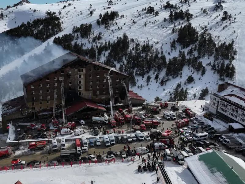 Kartalkaya'daki otel yangınında 6 zanlı daha tutuklandı
