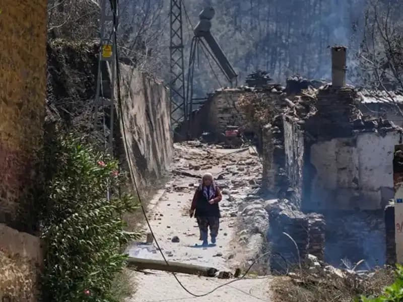 İzmir ve Bilecik'te Yangınların Acı Bilançosu: 415 Bina Yok Olmuş