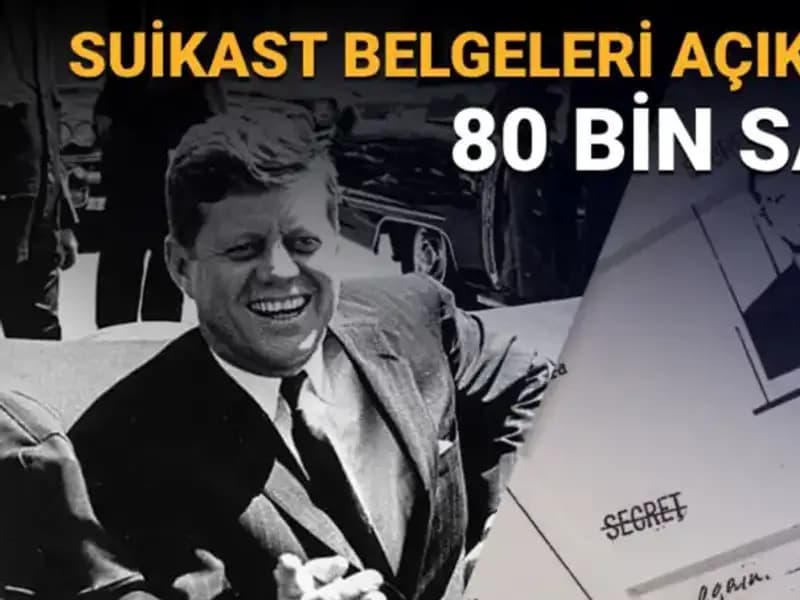 Kennedy Suikastı Belgeleri Açıklandı: Tarihin Gizemli Dosyaları Ortaya Çıkıyor