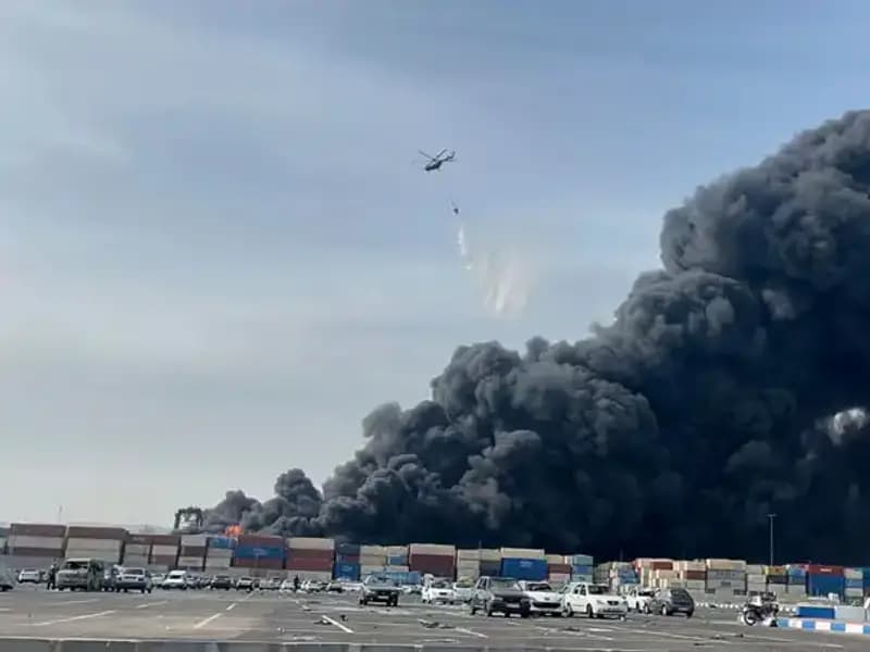 İran Limanında Meydana Gelen Patlama: Can Kaybı 46’ya Ulaştı