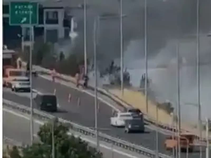 Anadolu Otoyolu’nda Sigara İzmariti Yangını: Korku Dolu Anlar Yaşandı