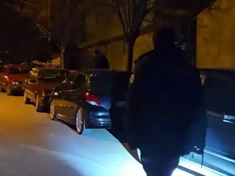 Park Halindeki Araçları Çizen Saldırganlar Büyük Şok Yarattı