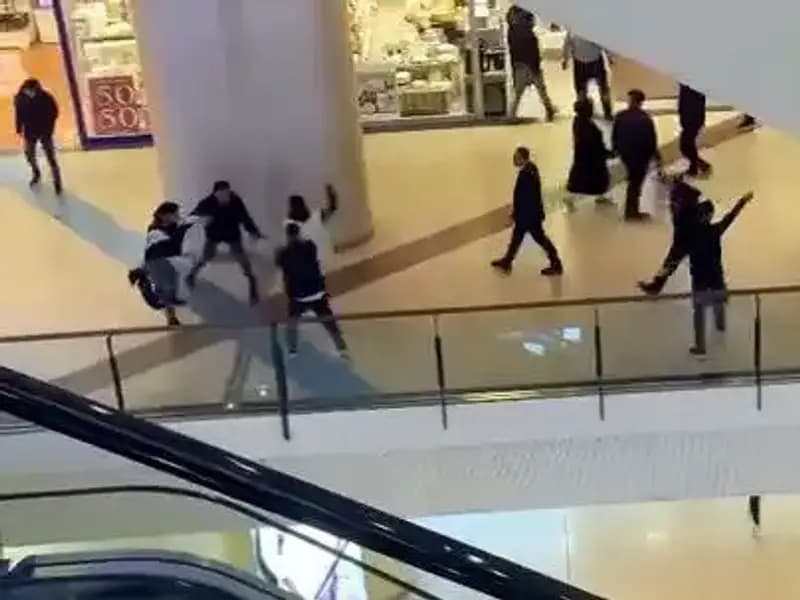 İstanbul'da AVM'de Çıkan Kavga, Güvenliği Tedirgin Etti