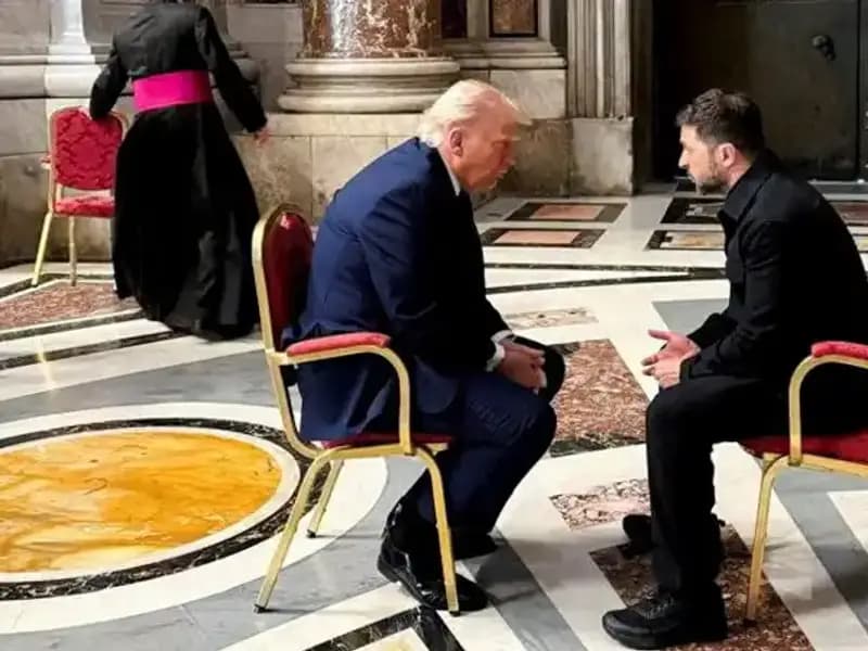 Zelenski'den Trump Açıklaması: "En İyi Görüşmemiz Vatikan'daydı"