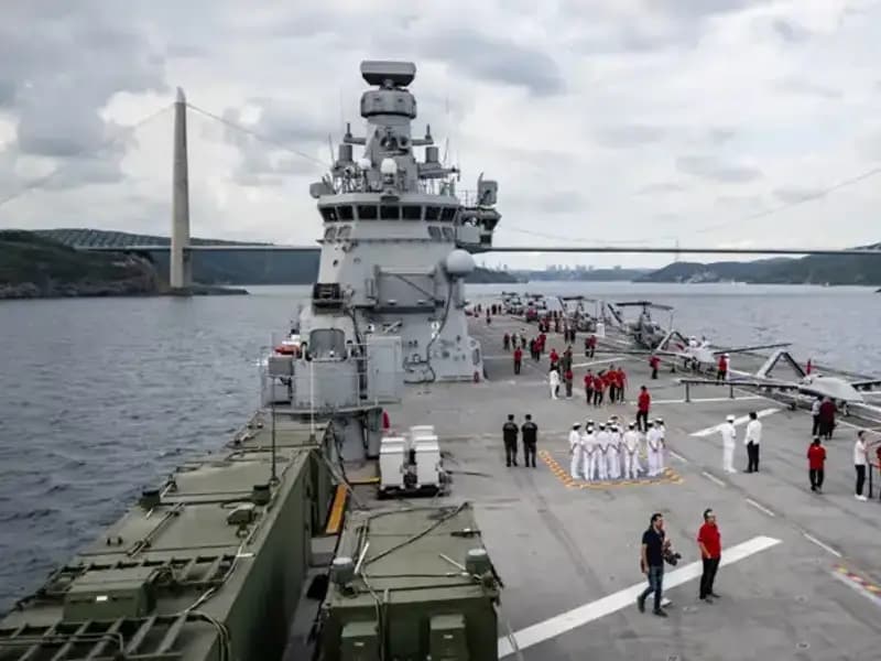 TCG Anadolu, Sarayburnu'ndan Ayrıldı: Türkiye'nin İlk Amfibi Gemi Projesinde Tarihi An