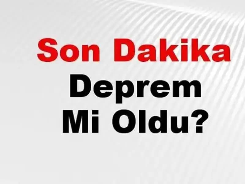 Konya'da Son Dakika Deprem: Şehirde Rahatsız Edici Sarsıntı Hissetti!