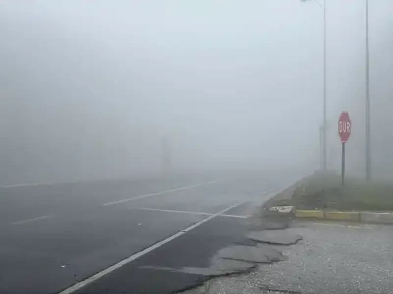 Bolu Dağı'nda Görüş Mesafesi Düşerken Seyahat Edenler Dikkat!