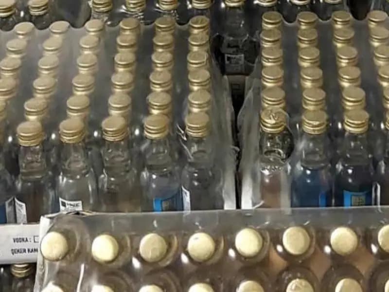 Çengel operasyonlarıyla 40 bin litre sahte içki ele geçirildi