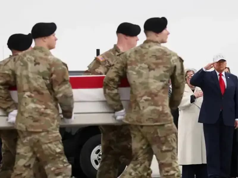 Trump'tan Duygu Dolu An: İran Savaşı'nda Ölen Askerler Ülkelerine Uğurlandı