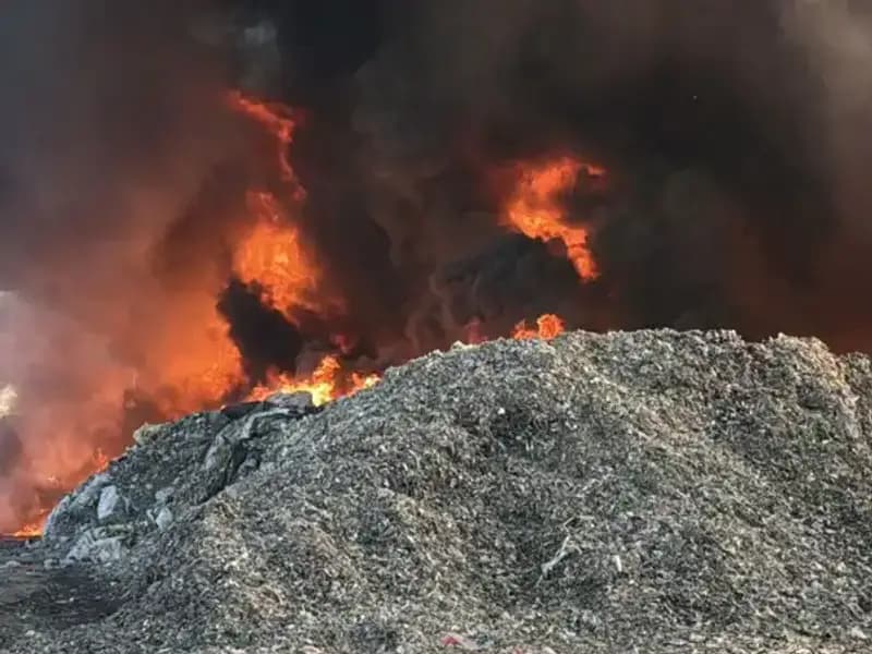 Adana'da Geri Dönüşüm Fabrikasında Korkutan Yangın: Olayın Ayrıntıları!