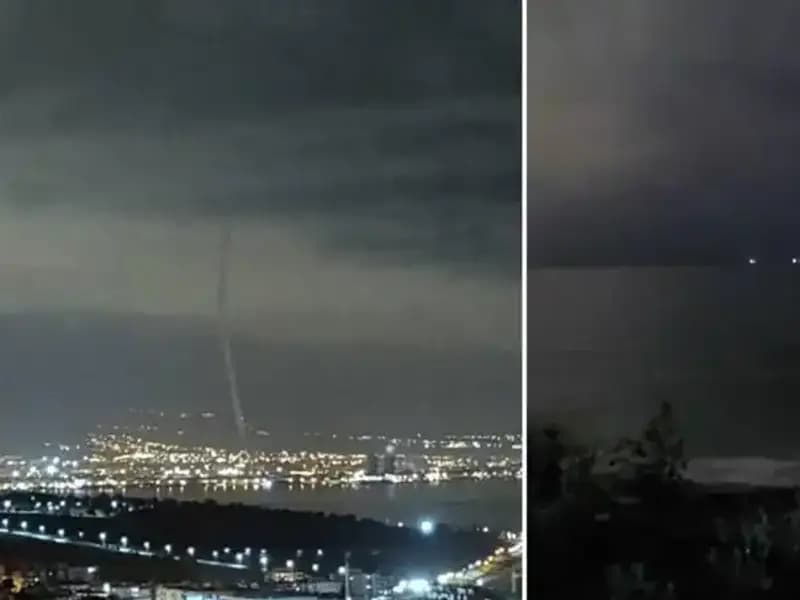 Akdeniz’de İnanılmaz Hortum Olayı: Doğa Hızla Kendini Gösteriyor