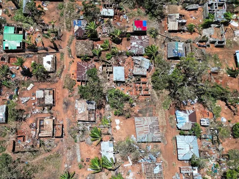 Mozambik'i Vuran Kasırga Sonucunda 94 Kişi Hayatını Kaybetti