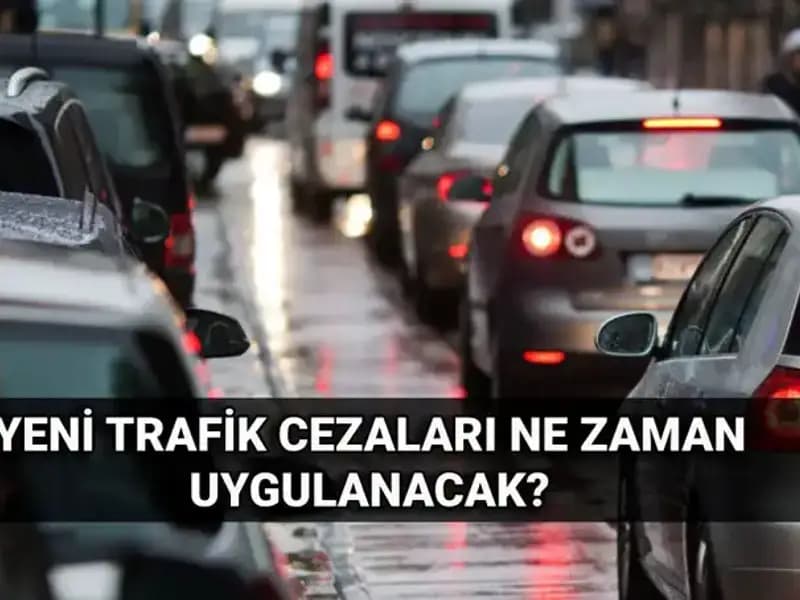 2025’te Yürürlüğe Girecek Yeni Trafik Cezaları Açıklandı!