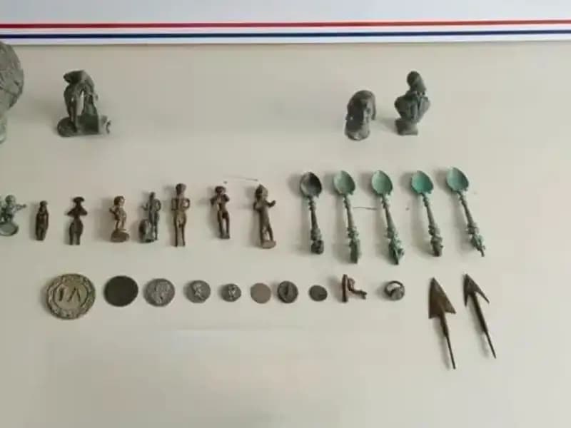 Roma Dönemi Tarihi Eserler, Kaçakçılık Operasyonunda Ele Geçirildi