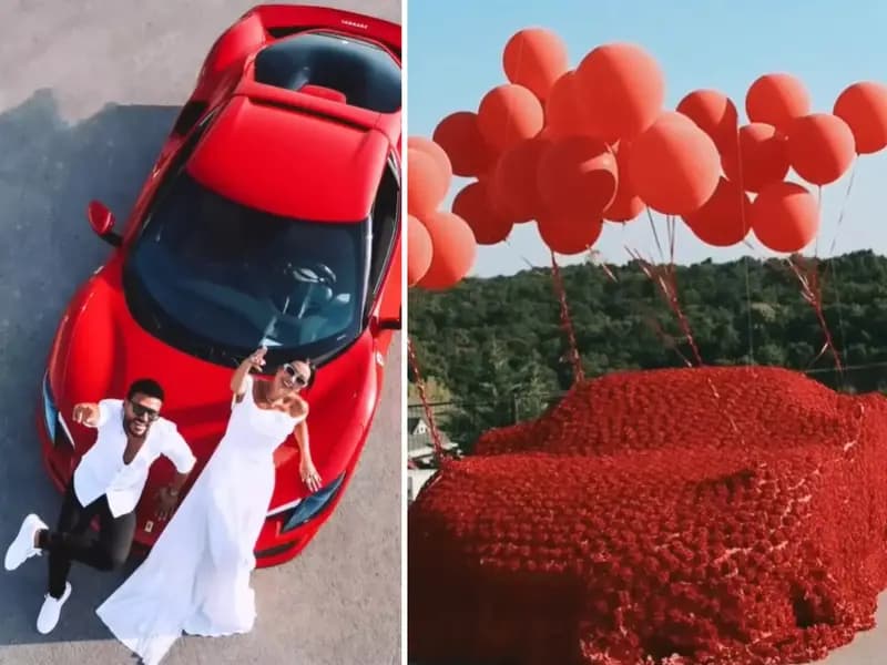 Dilan ve Engin Polat'ın Kırmızı Ferrari'si 38,5 Milyona Satışta