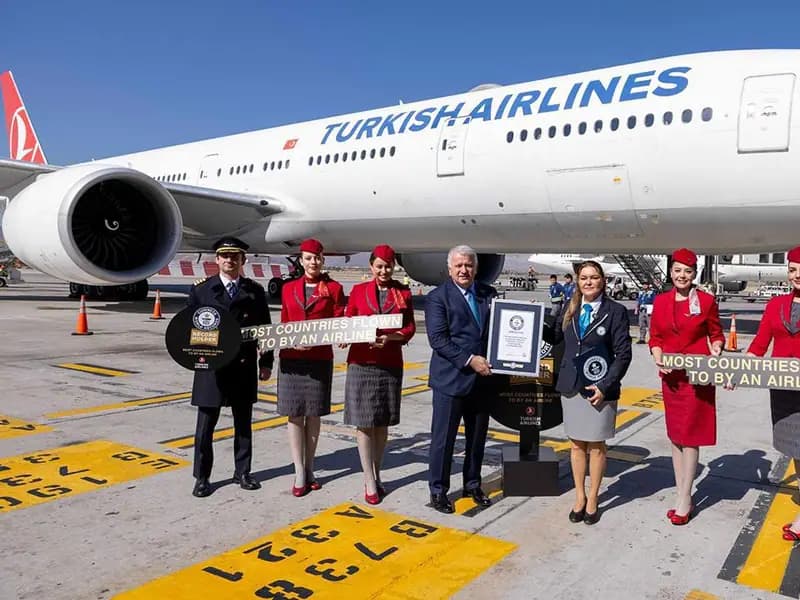 Türk Hava Yolları, Guinness Rekoru Kırdı