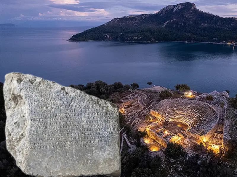 Fethiye'de 2.200 Yıllık Kira Sözleşmesi Keşfedildi