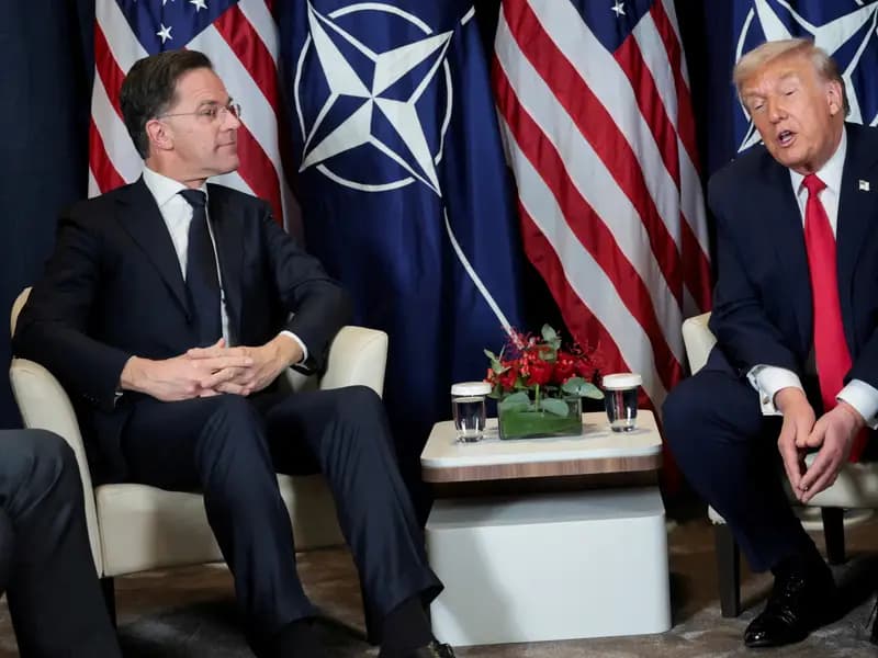 Trump ve Rutte Beyaz Saray'da NATO İlişkilerini Görüştü