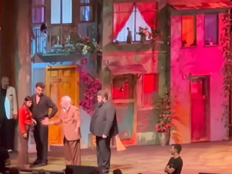 Müjdat Gezen, Gırgıriye Müzikali Öncesi Hastaneye Kaldırıldı