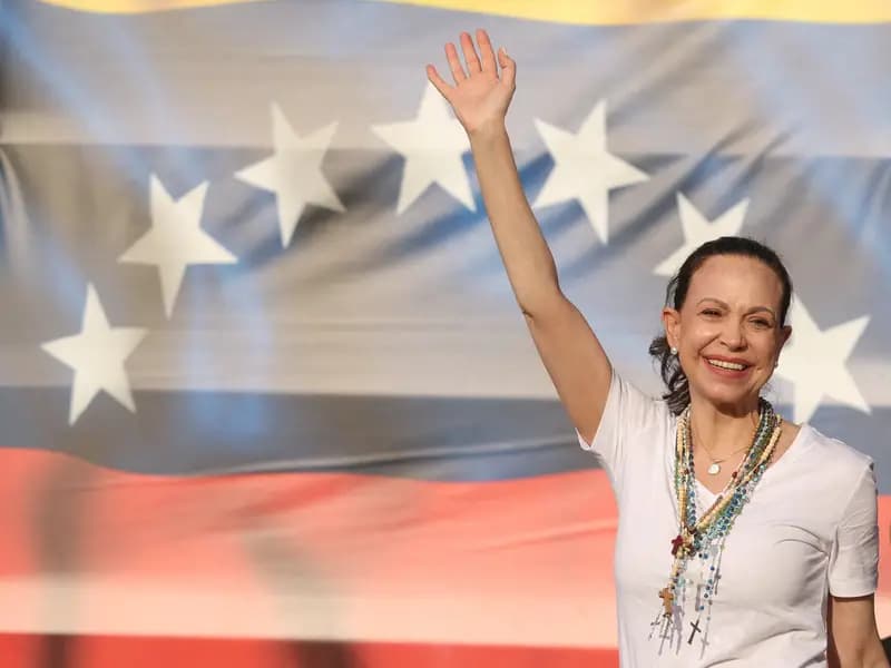 Venezuelalı Muhalif Lider Machado, Hızlı Seçim İstiyor