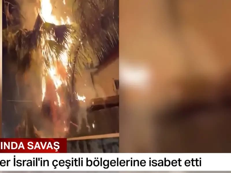 İran'dan İsrail'e Gece Yarısı Füzeli Saldırı: Patlamalar Şiddetlendi