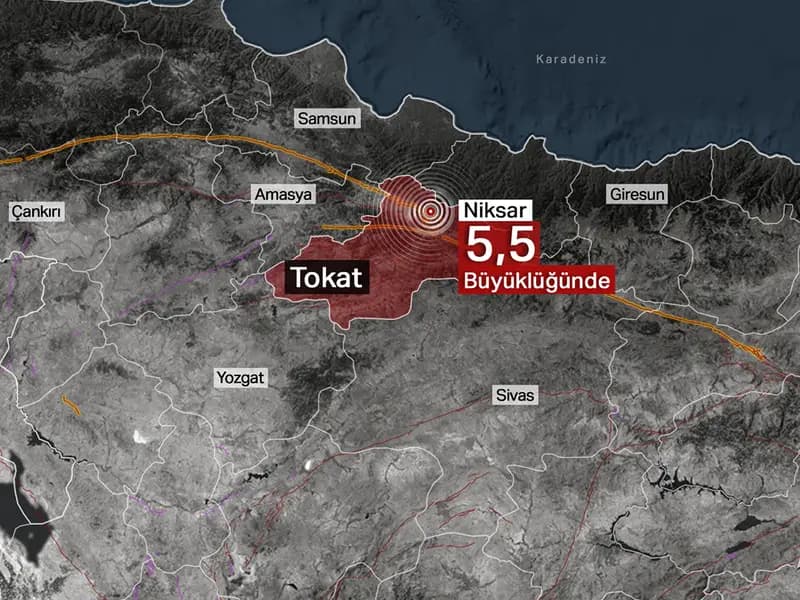 Tokat'ta 5,5 Büyüklüğünde Deprem: Uzmanlardan Açıklama