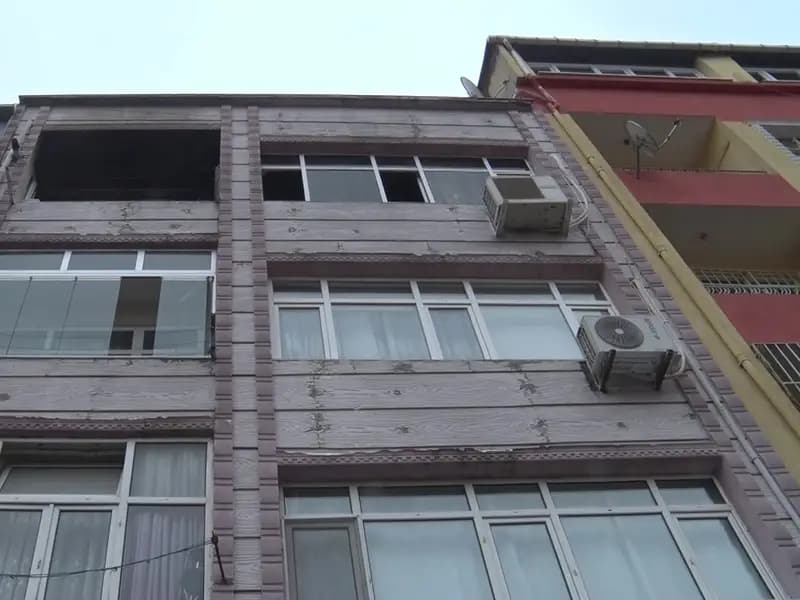 İstanbul'da Eşini Katleden Şüpheli Yangın Çıkardı