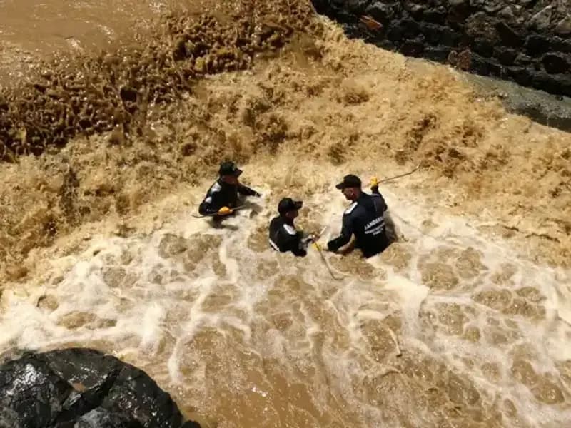 Trabzon'daki Sel Faciasında Kaybolan Kişi İçin Arama Çalışmaları 4. Günde