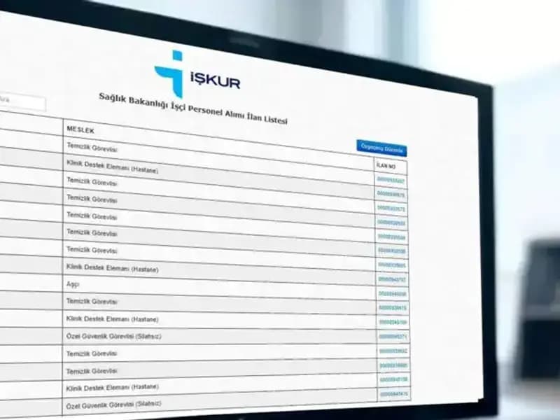 Sağlık Bakanlığı 3.658 İşçi Alımında Kura Tarihleri Açıklandı!