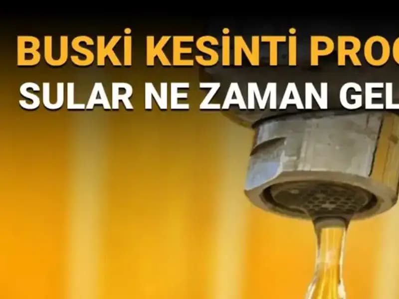 Bursa Nilüfer'de Su Kesintisi Bilgilendirmesi: Ne Zaman Sular Akacak?