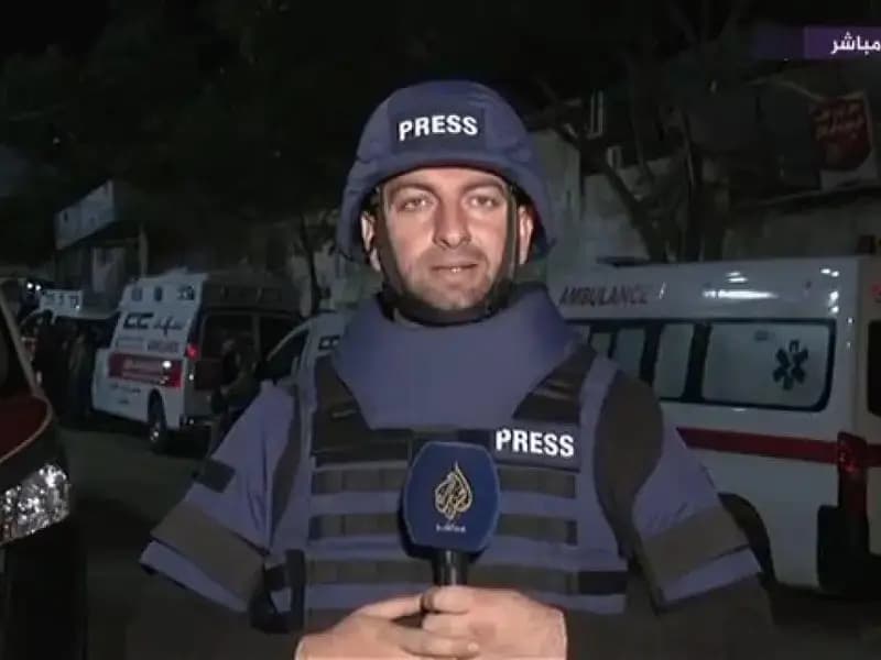 İsrail, Al Jazeera Muhabirini Gazze'de Hedef Aldı