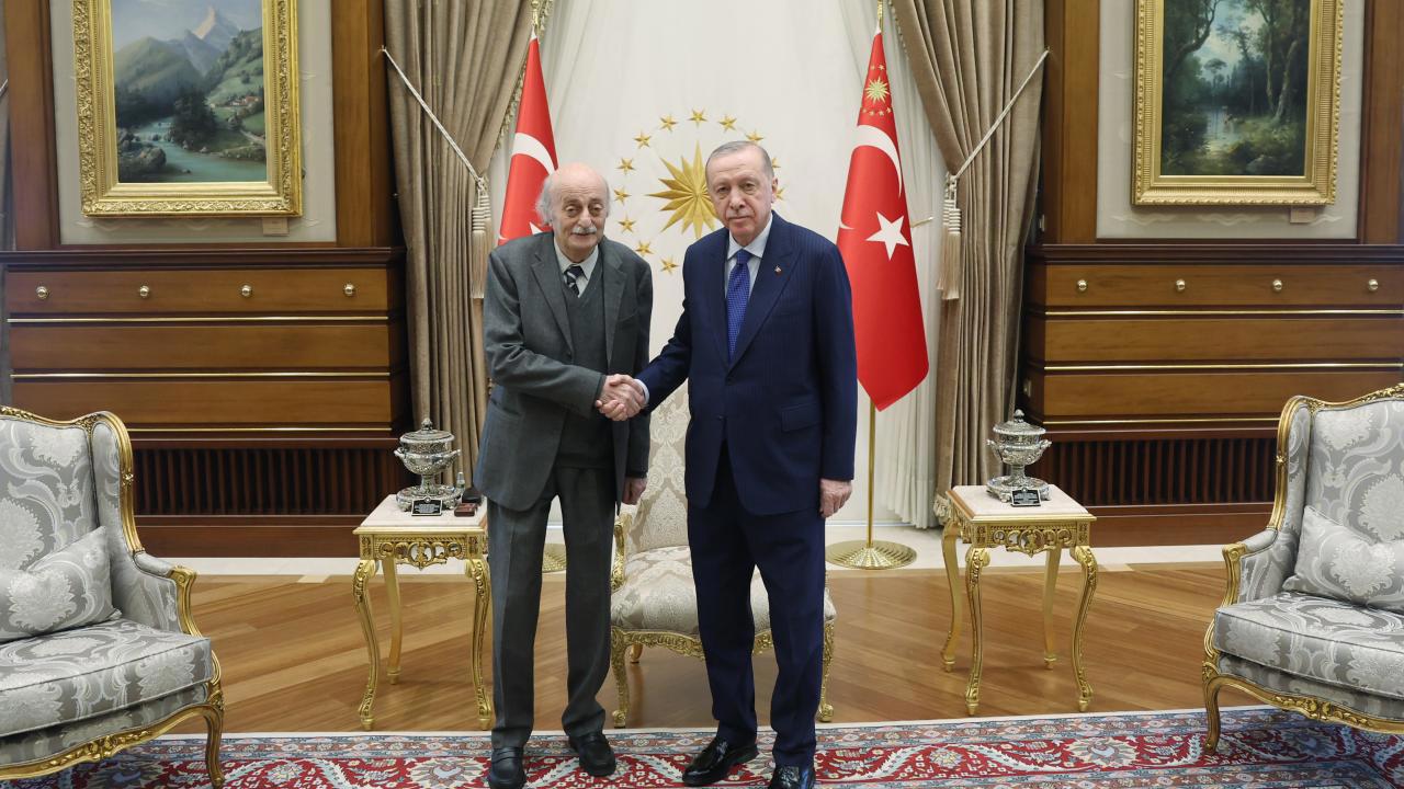 Lübnan'da Dürzi lider Canbolat'tan Türkiye ve Suriye yorumu
