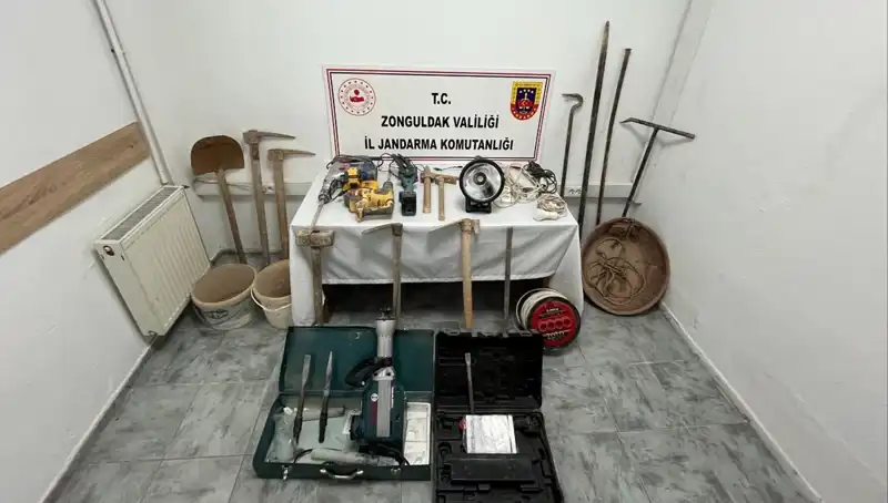 Çaycuma'da Kaçak Kazı Şoku: 5 Kişi Gözaltına Alındı