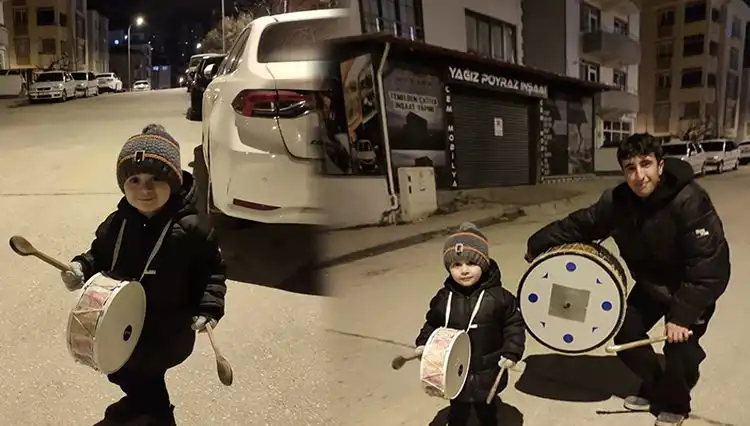 Türkiye'nin En Küçük Ramazan Davulcusu: 7 Yaşındaki Minik Yetenek