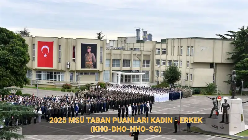 2025 MSÜ Taban Puanları Açıkladı: Kara, Deniz, Hava ve Sahil Güvenlik!