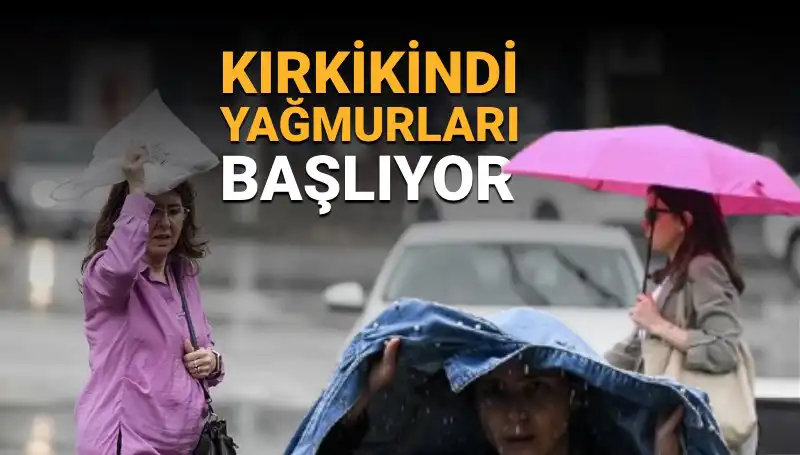 Kırkikindi Yağmurları Kapıda: Hafta Sonu Hava Durumu Ne Söylüyor?