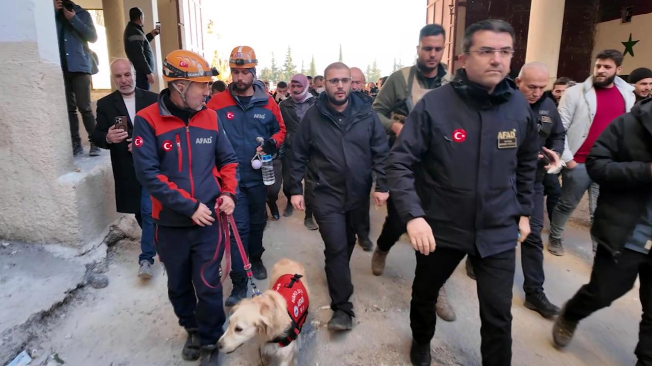 AFAD, Sednaya Hapishanesi'nde Kurtarma Çalışmaları Devam Ediyor