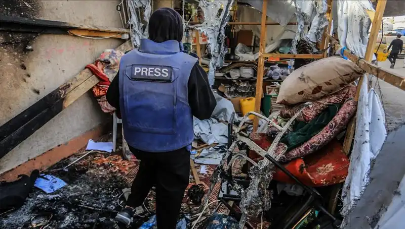 İsrail, Gazetecilerin Çadırını Hedef Aldığını Resmen Doğruladı!