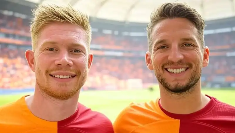 Galatasaray'dan Şaşırtan Hamle: Kevin de Bruyne İçin Mertens devrede!