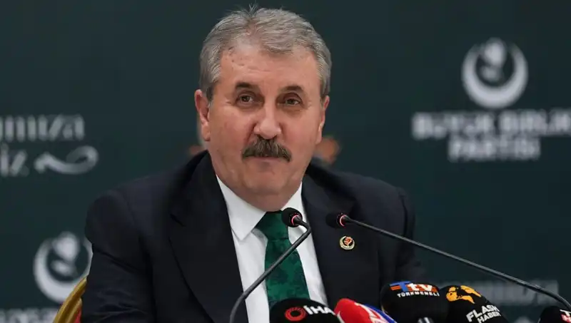 BBP Genel Başkanı Destici: 'Terörsüz Türkiye' İçin Güven Sıkıntısı Var