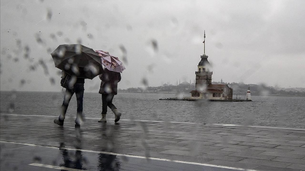 13 İl İçin Sarı Uyarı: Kuvvetli Yağışa Dikkat!