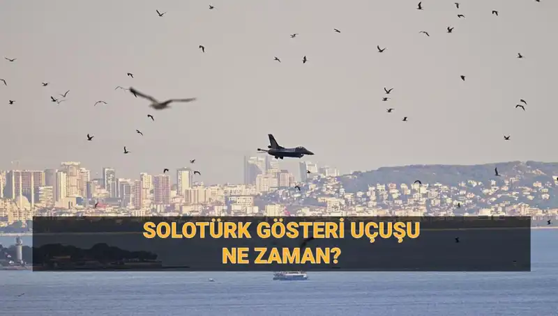 SOLOTÜRK İzmit'te Gökyüzünü Şenlendirecek: 18 Mart Uçuş Programı
